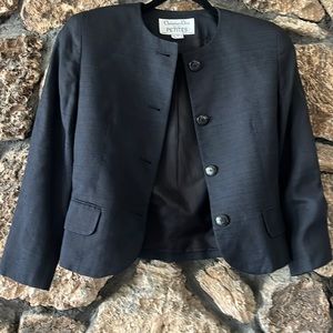 Christian Dior vintage black suit jacket